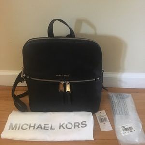 NWT Michael Kors Rhea Slim Backpack